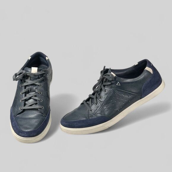 Cole Haan Shoes Mens Size 10.5 Blue Leather Suede Grand OS...